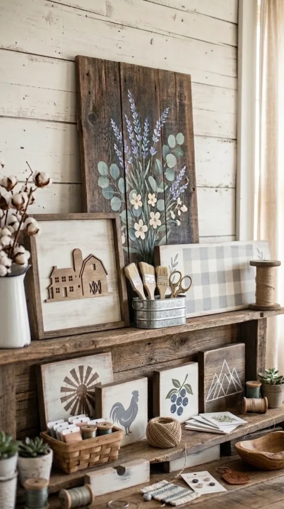 farmhouse crafts ideas
