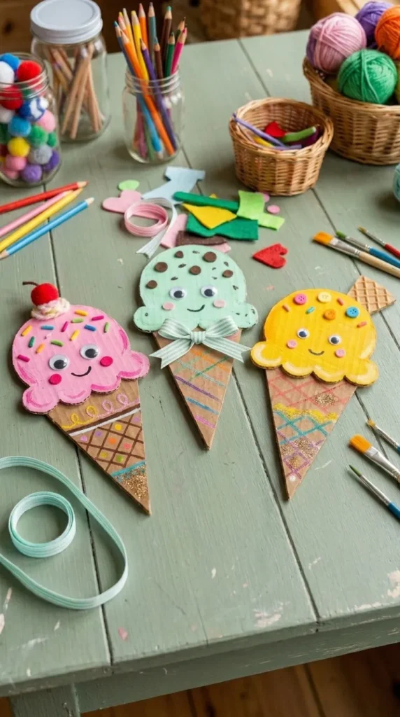 ice cream craft ideas