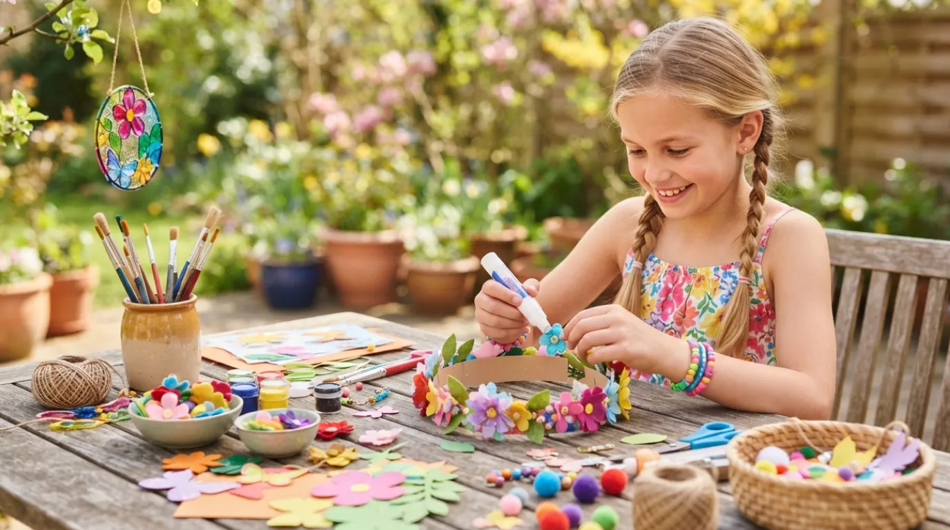 spring break kids crafts