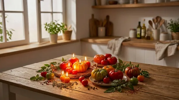 tomato candle ideas