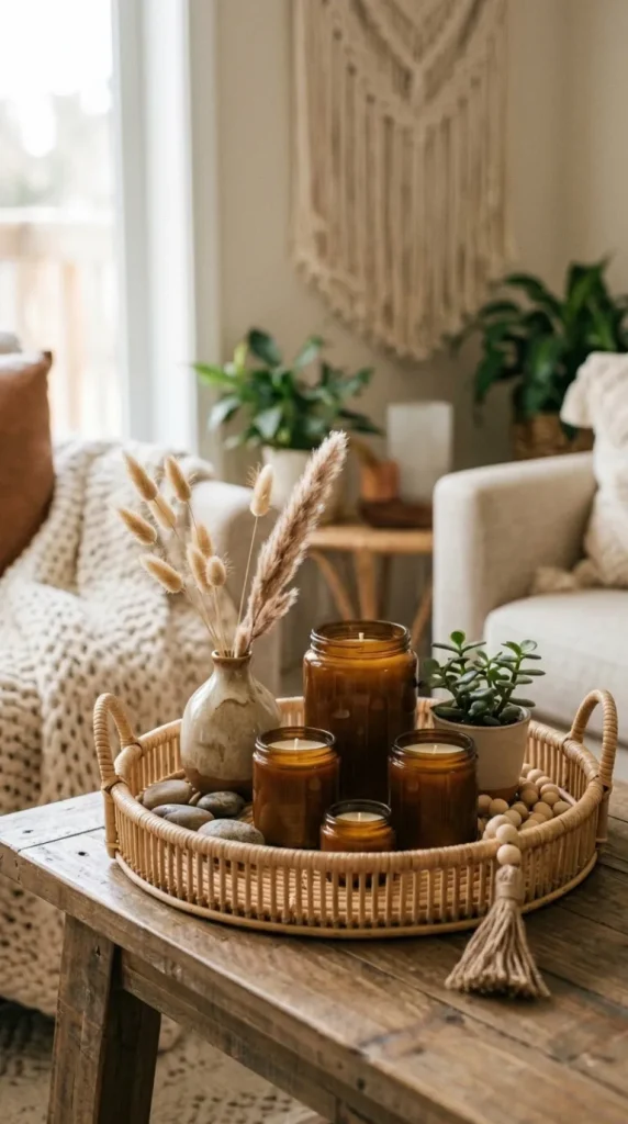 boho candle decor ideas