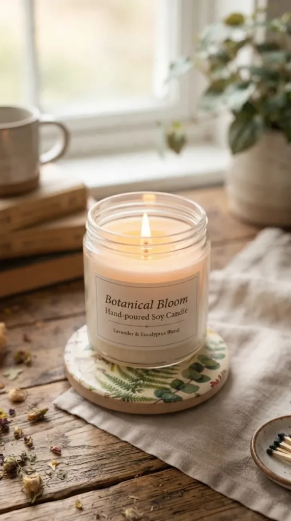 candle lid ideas