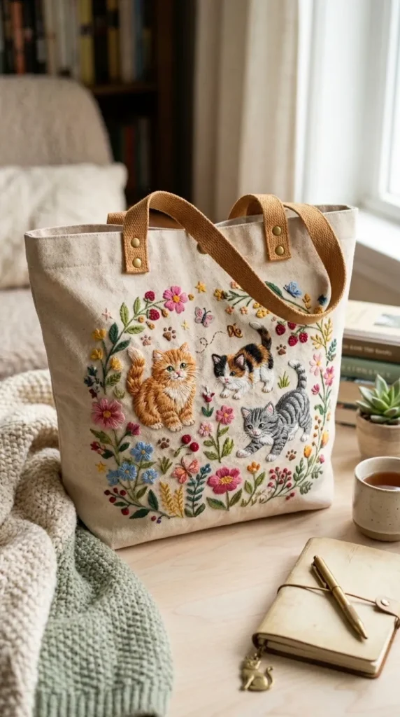 cat themed bag ideas