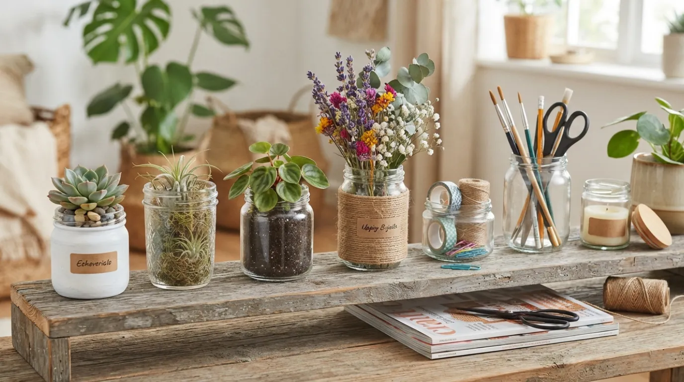 upcycled candle jar ideas