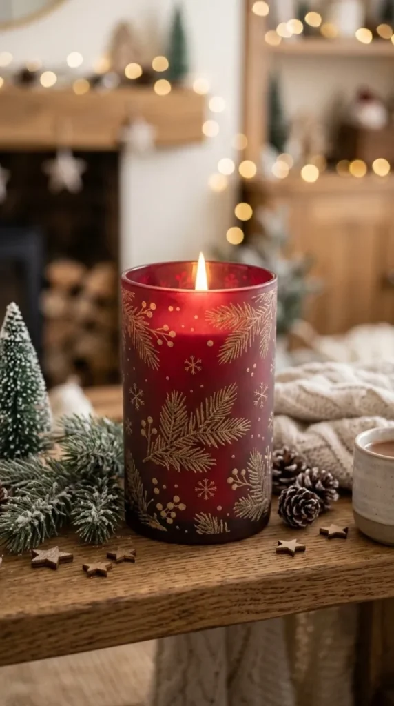 frosted glass candle holder ideas