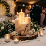 18 Charming DIY Wedding Candle Ideas for a Romantic Reception wedding candle ideas