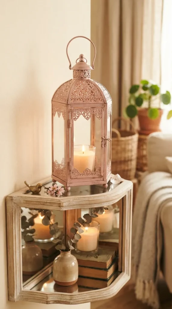 Glass candle lantern ideas