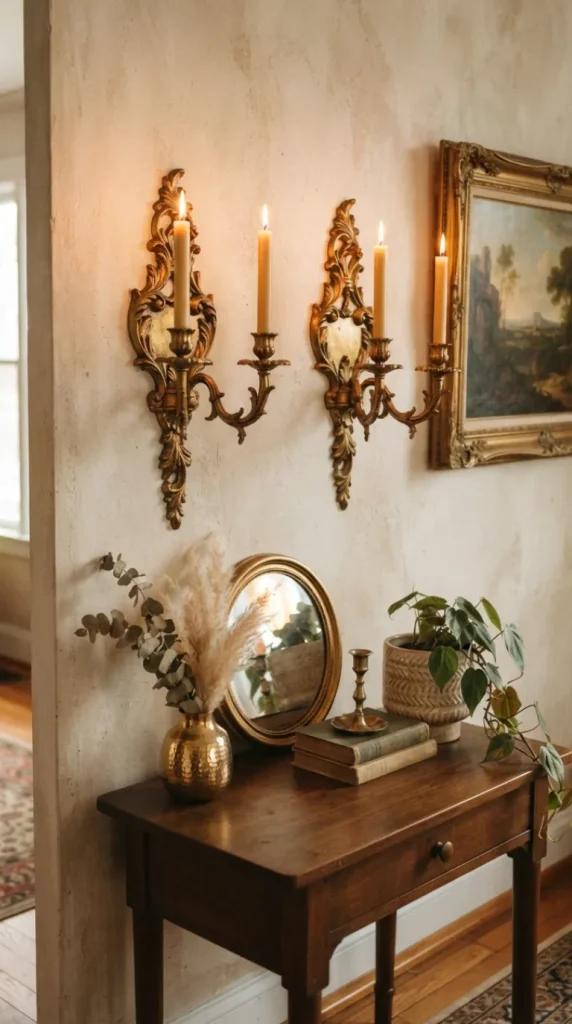 gold candle decor ideas