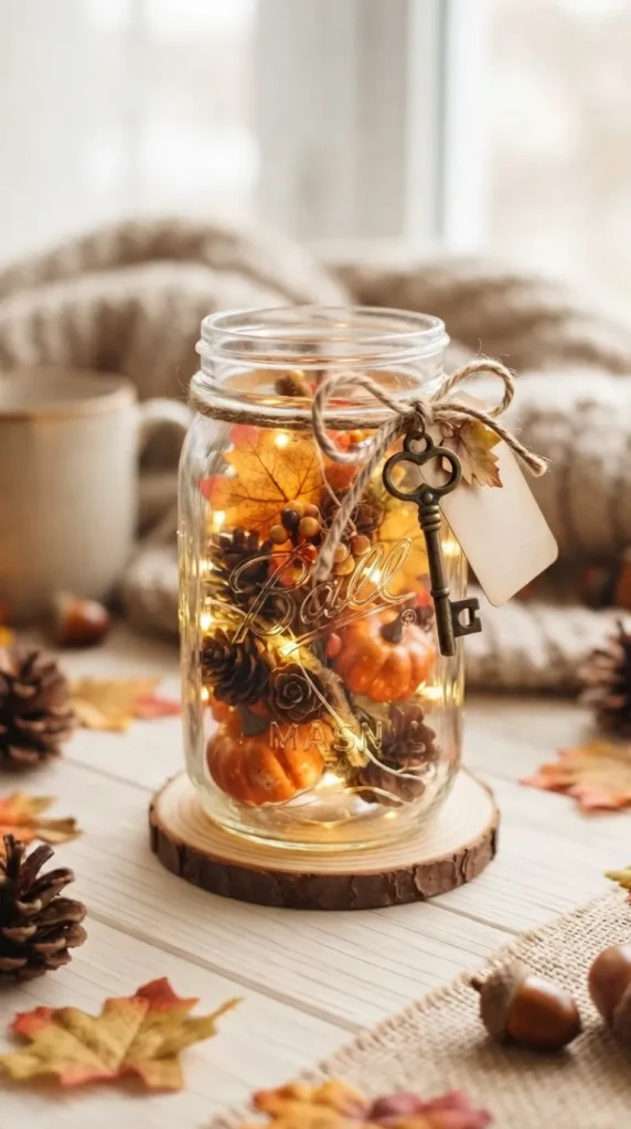 mason jar fall crafts