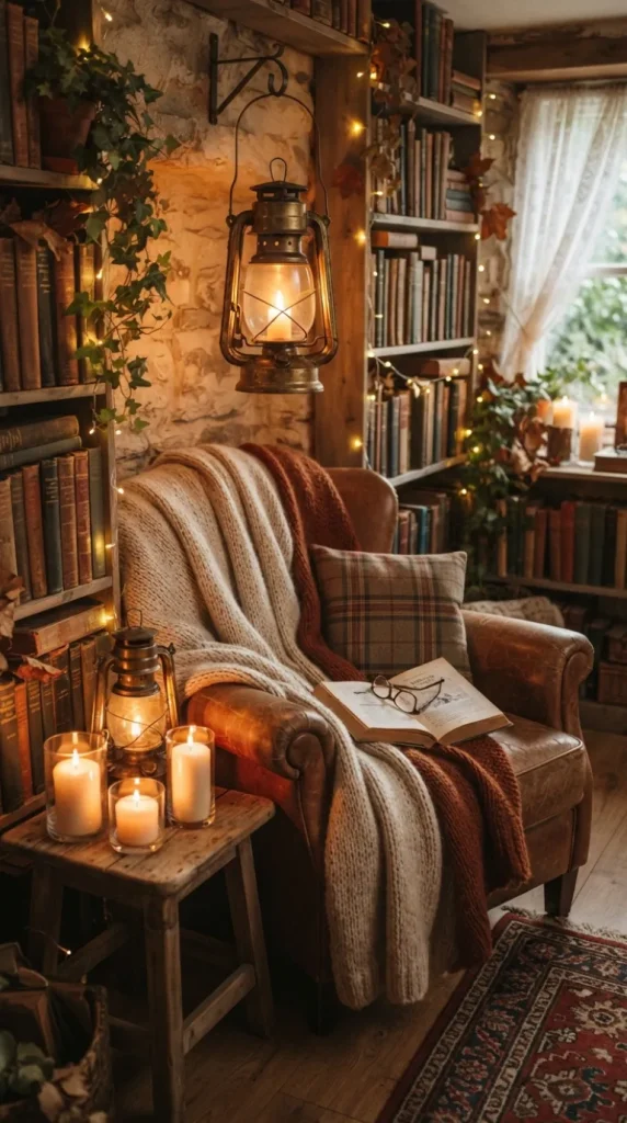 reading nook candle ideas
