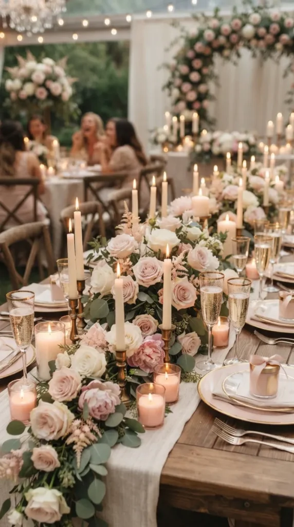bridal shower candle theme ideas
