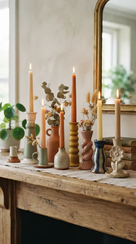 Candle stick decor ideas