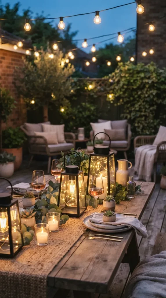 Candlelit Outdoor Decor Ideas