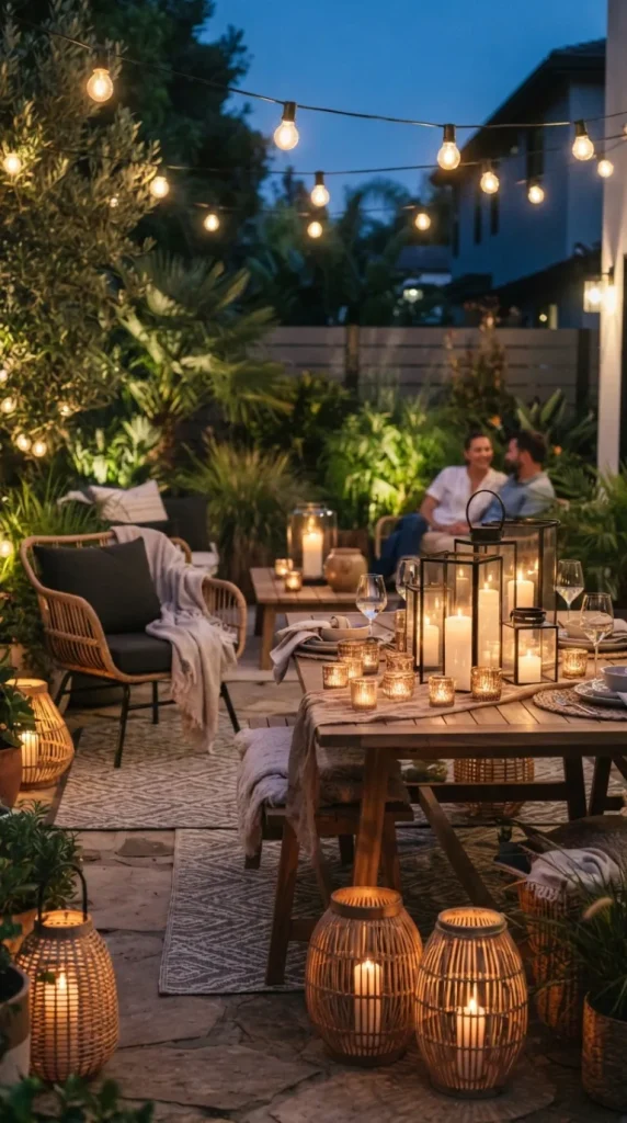 Candlelit Outdoor Decor Ideas