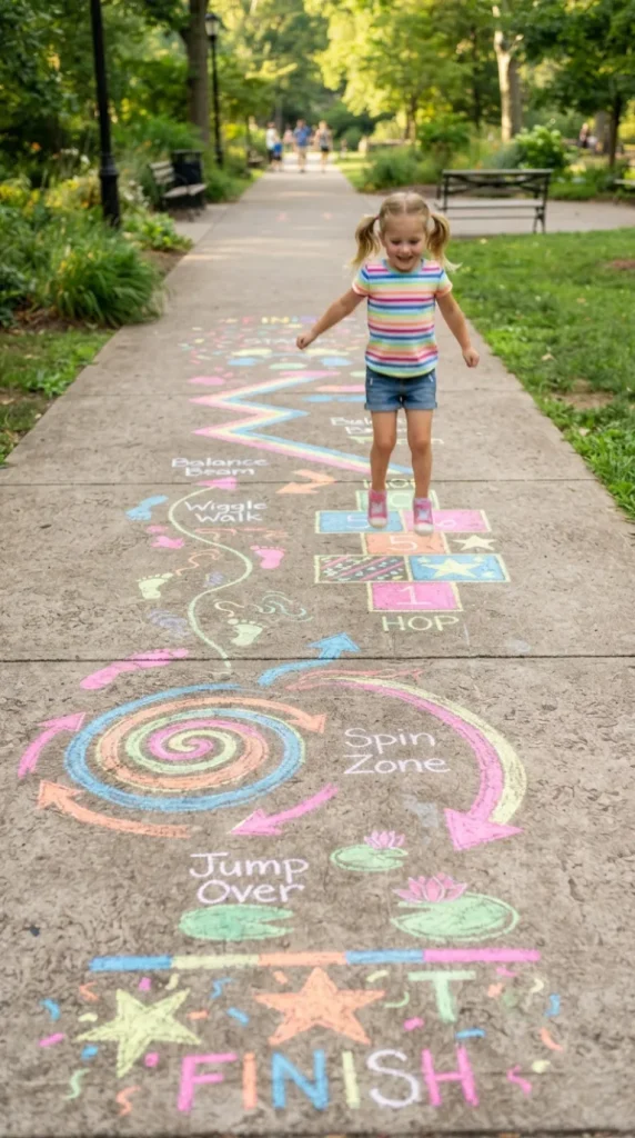 sidewalk chalk ideas