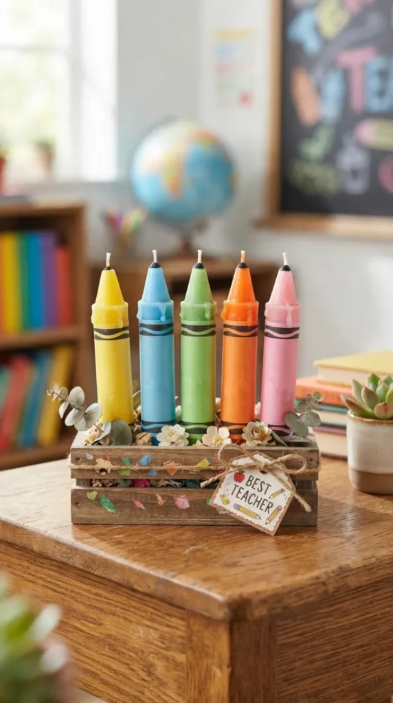 teacher day candle gift ideas