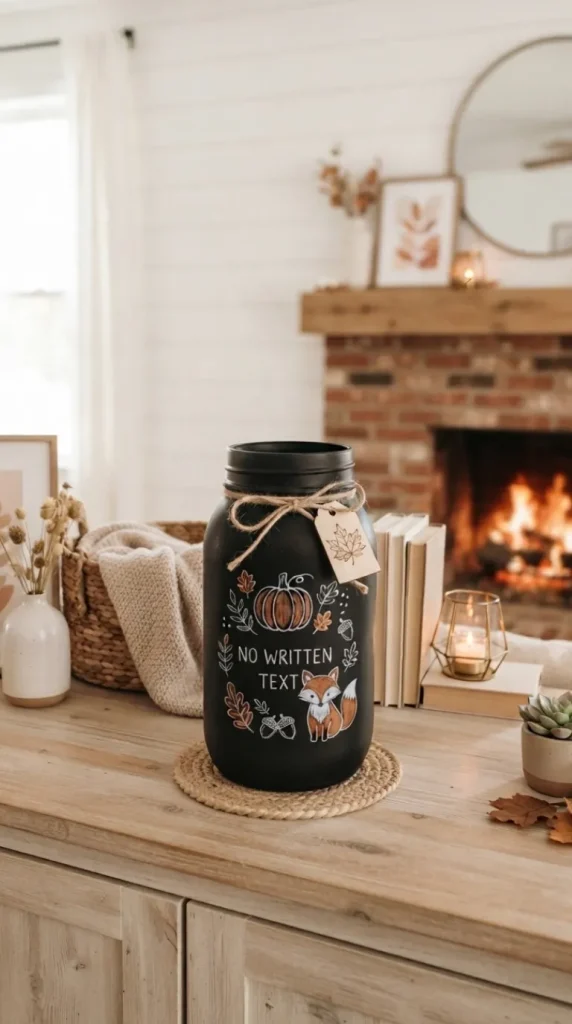 mason jar fall crafts