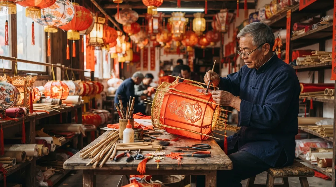 Chinese Lantern Crafts for Kids
