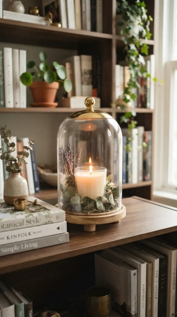 Cloche candle decor ideas