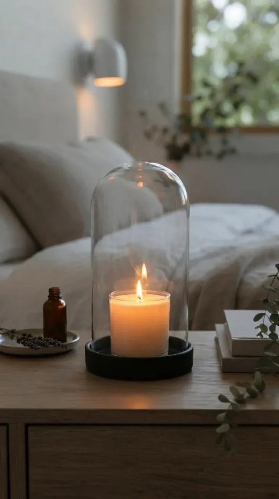Cloche candle decor ideas