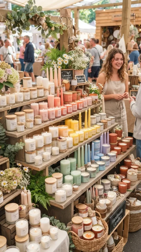 candle fair display ideas