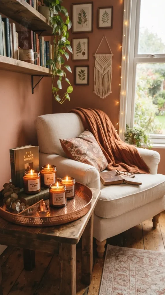 reading nook candle ideas