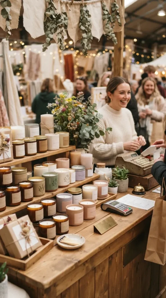 candle fair display ideas