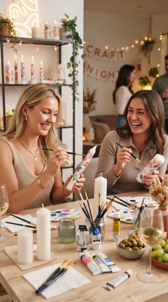 craft night party ideas