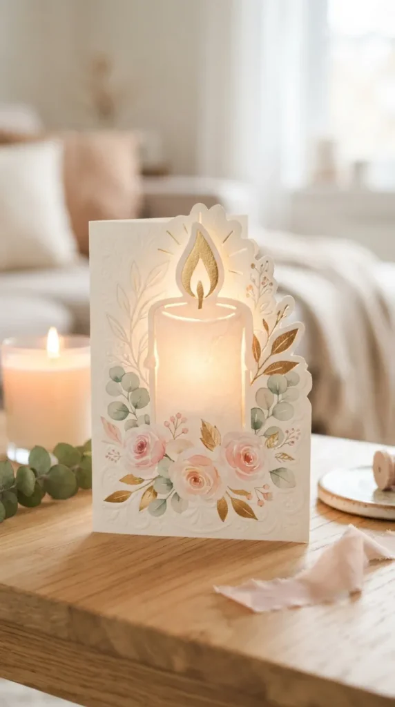 candle card ideas