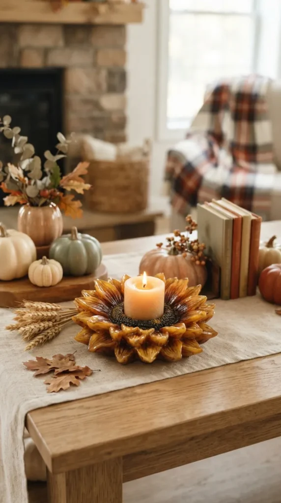 DIY fall candle holder ideas