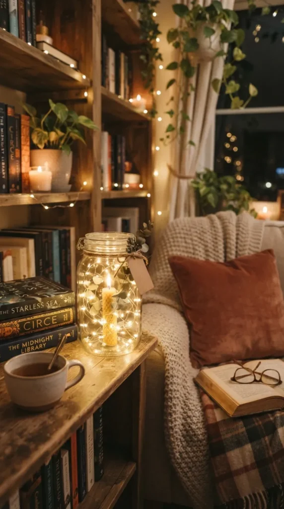 reading nook candle ideas