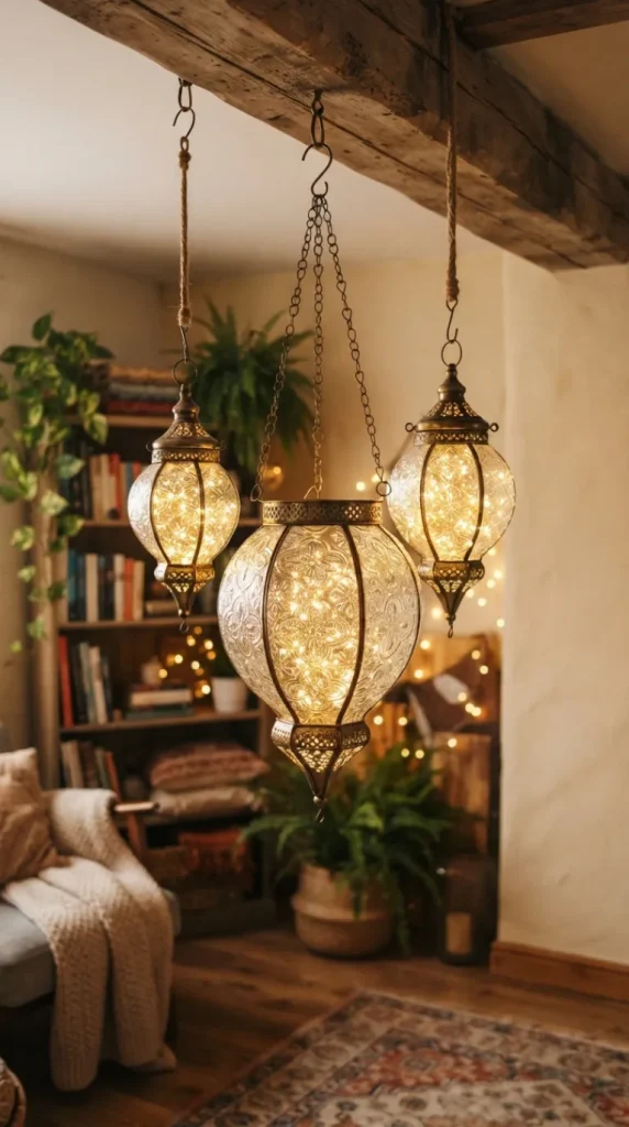 Glass candle lantern ideas