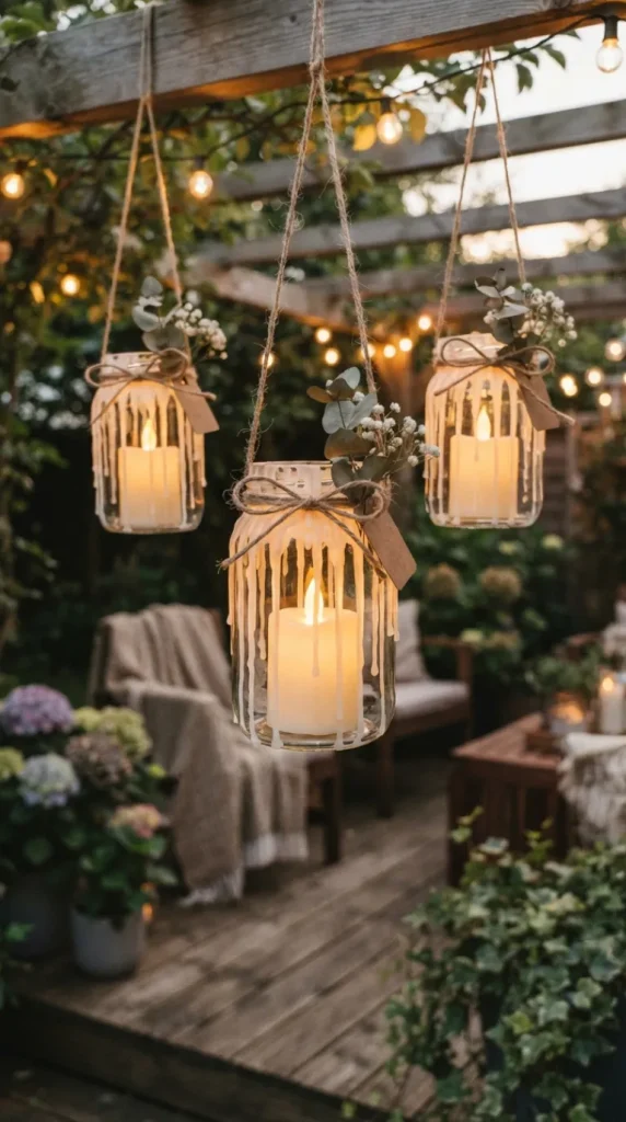 fake candle decor ideas