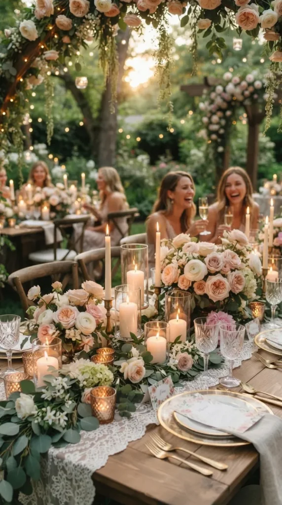 bridal shower candle theme ideas