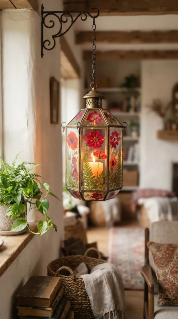 Glass candle lantern ideas