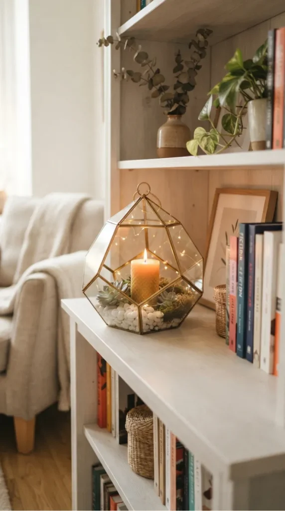 Glass candle lantern ideas