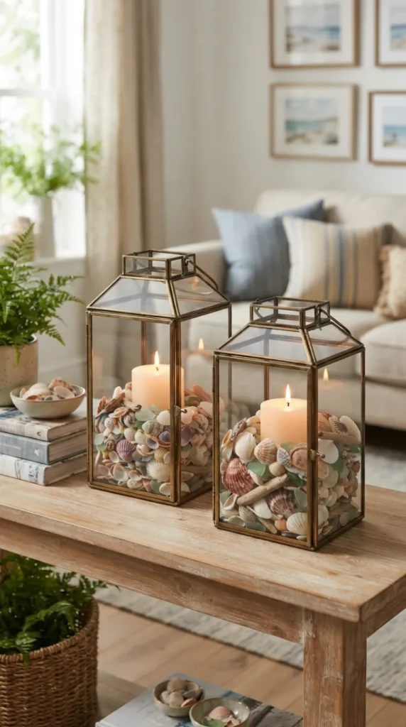 Glass candle lantern ideas