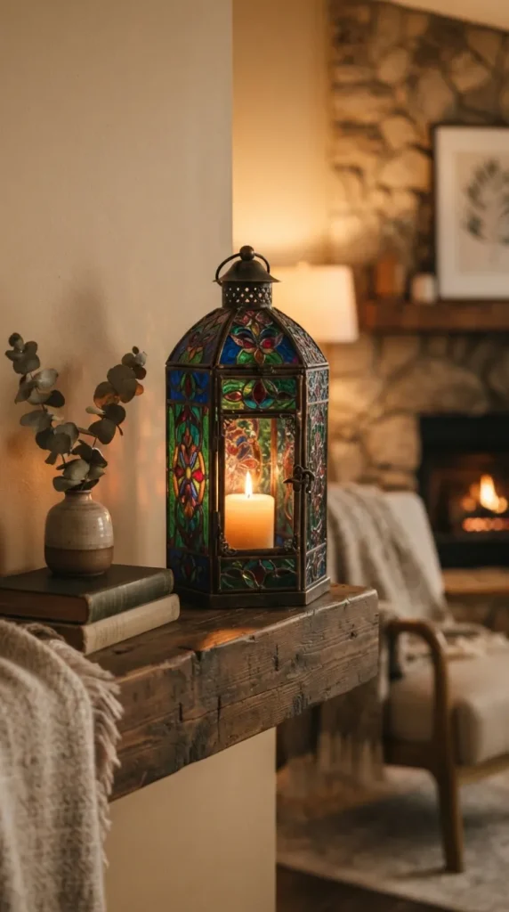 Glass candle lantern ideas