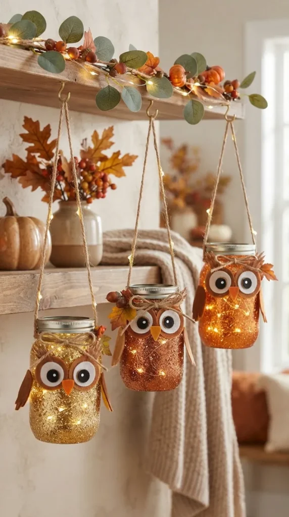 mason jar fall crafts