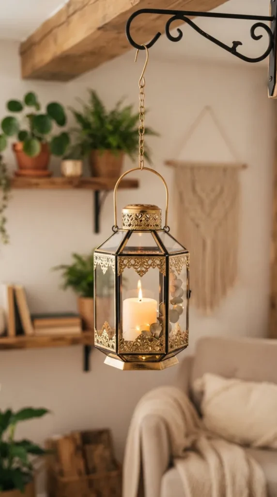 Glass candle lantern ideas