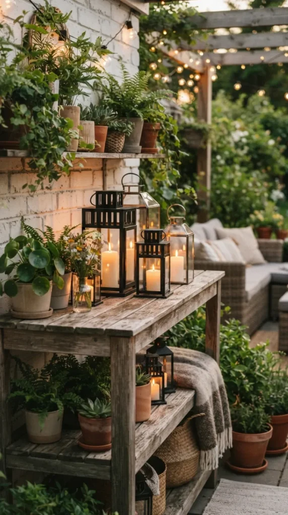 Candlelit Outdoor Decor Ideas