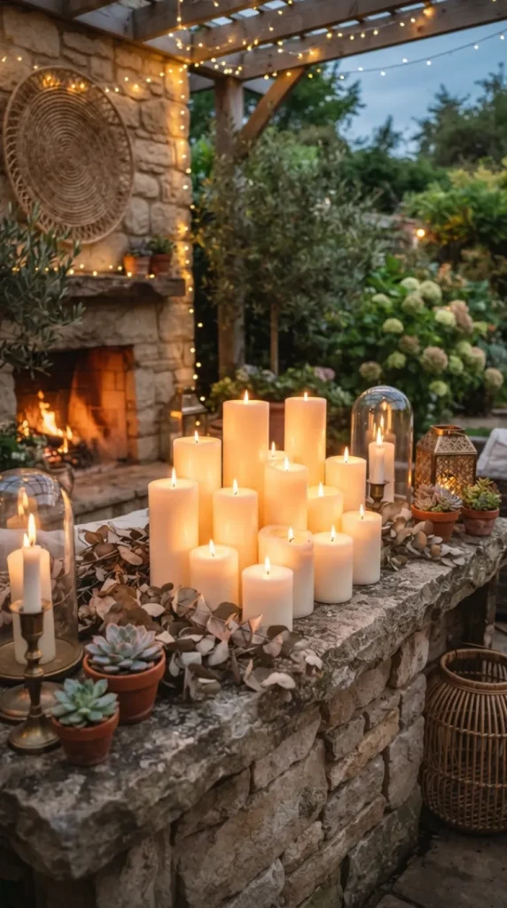 Candlelit Outdoor Decor Ideas