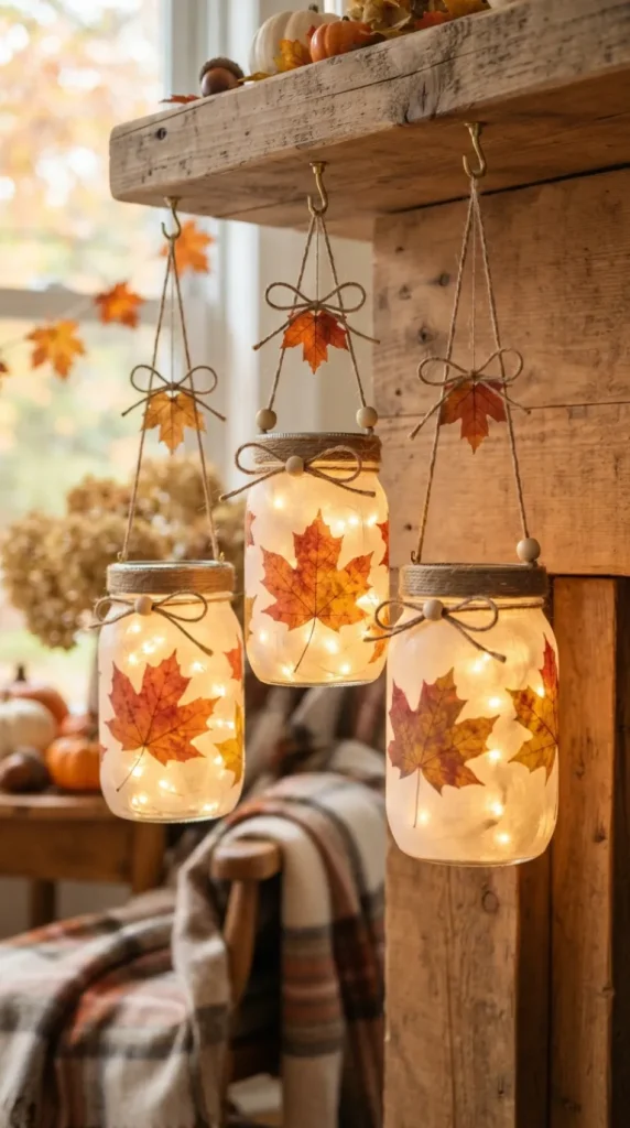 mason jar fall crafts