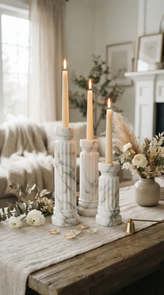 Candle stick decor ideas