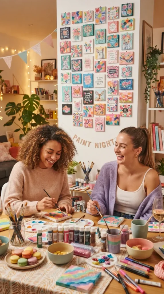 craft night party ideas
