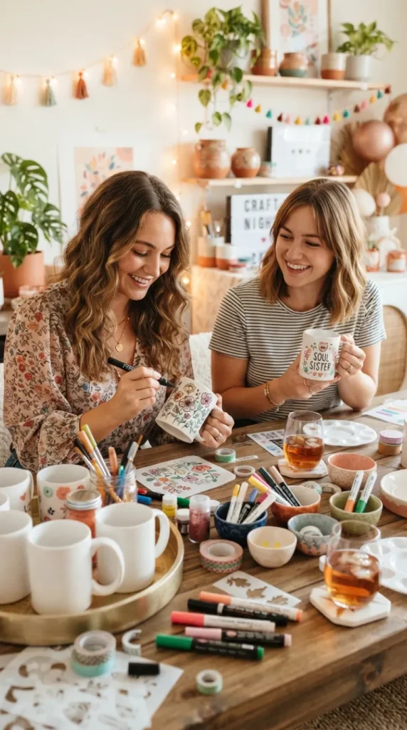 craft night party ideas