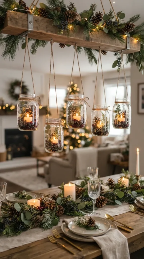 Pine Cone Candle Centerpiece Ideas