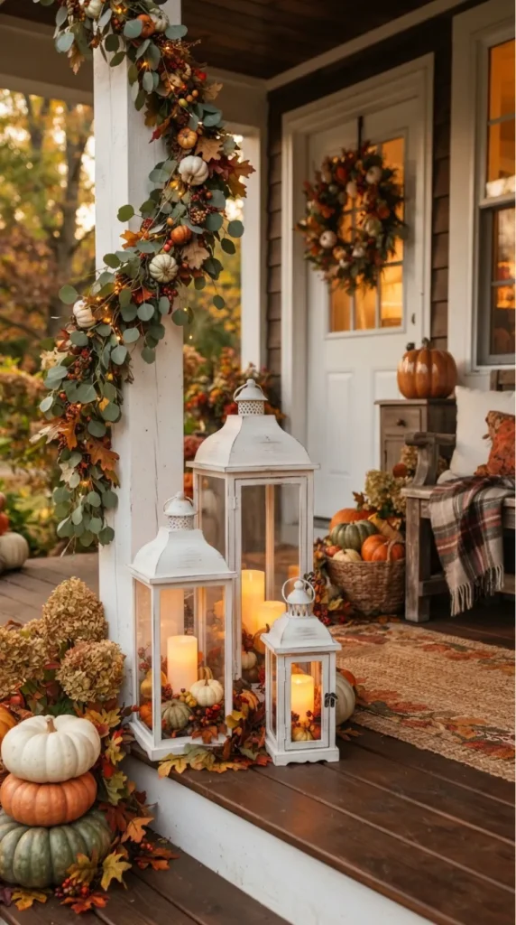 fall front-porch candle ideas