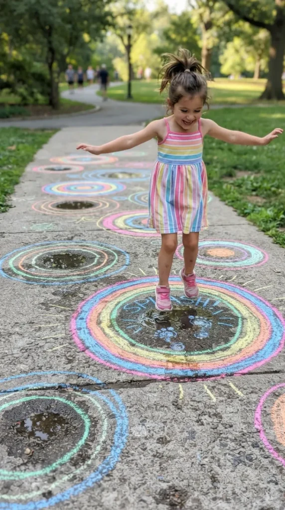 sidewalk chalk ideas