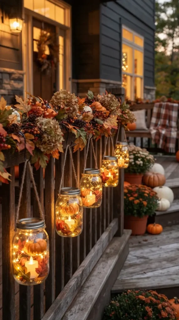 fall front-porch candle ideas